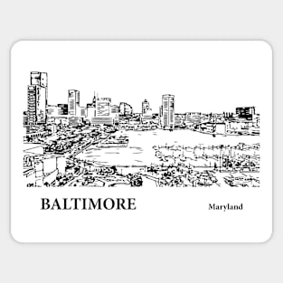 Baltimore - Maryland Sticker